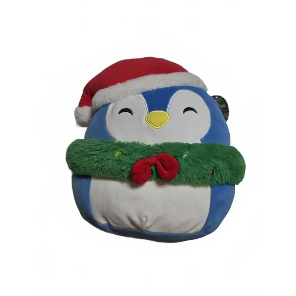 Squishmallows Puff The Penguin Holiday Plush 12